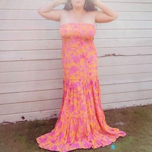 Abel The Label floral maxi dress